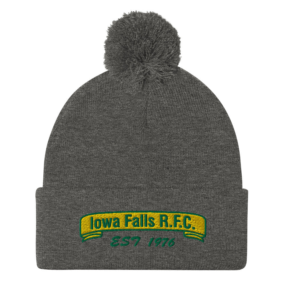 Rugby Imports Iowa Falls RFC Pom Beanie