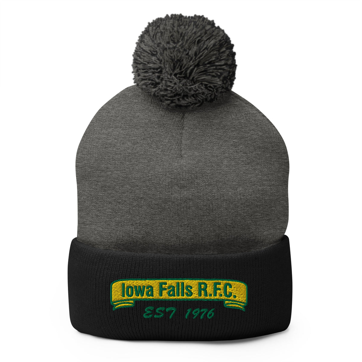 Rugby Imports Iowa Falls RFC Pom Beanie