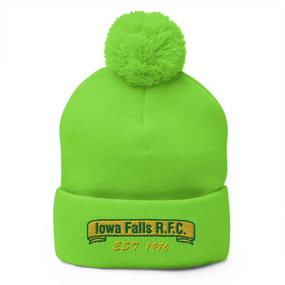 Rugby Imports Iowa Falls RFC Pom Beanie