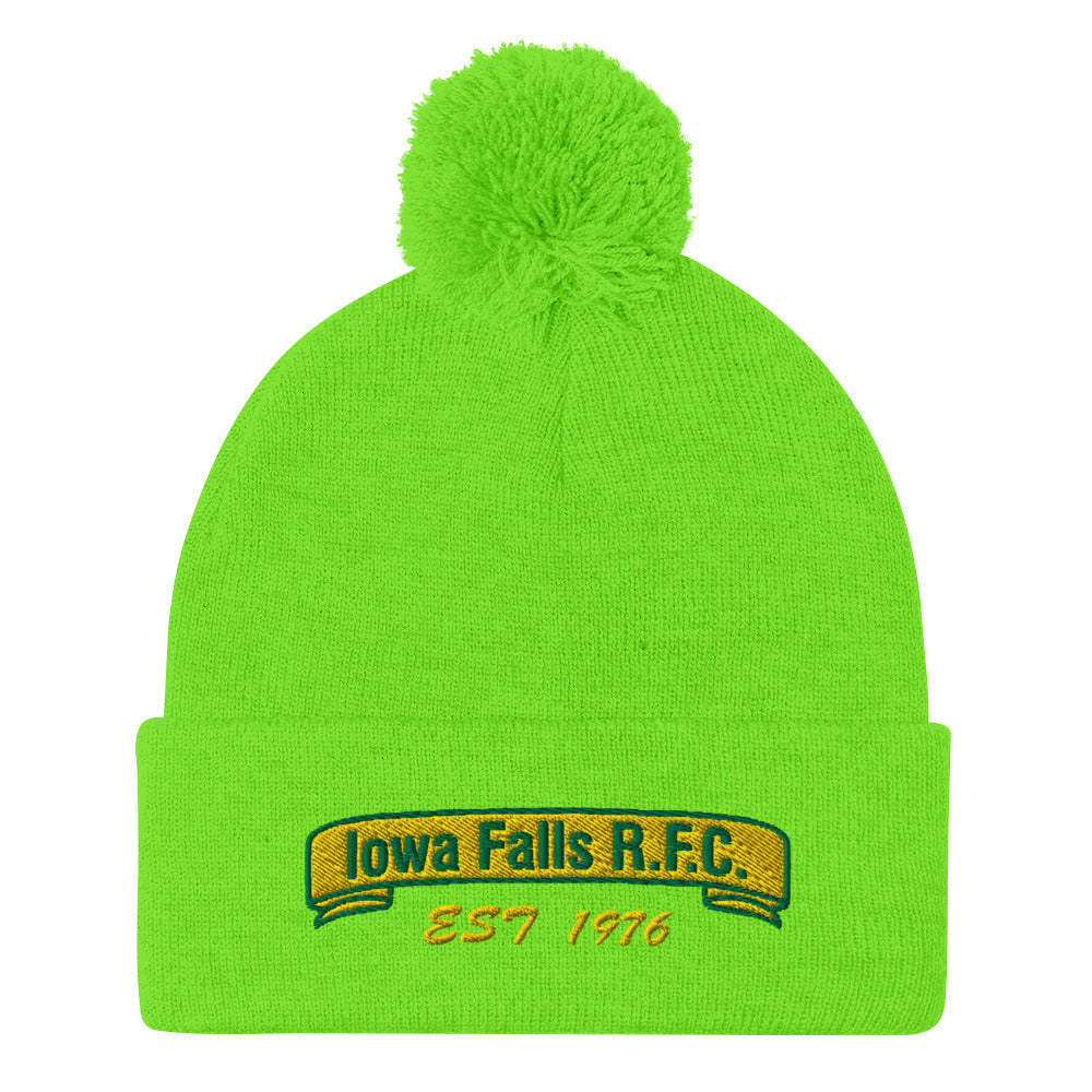 Rugby Imports Iowa Falls RFC Pom Beanie