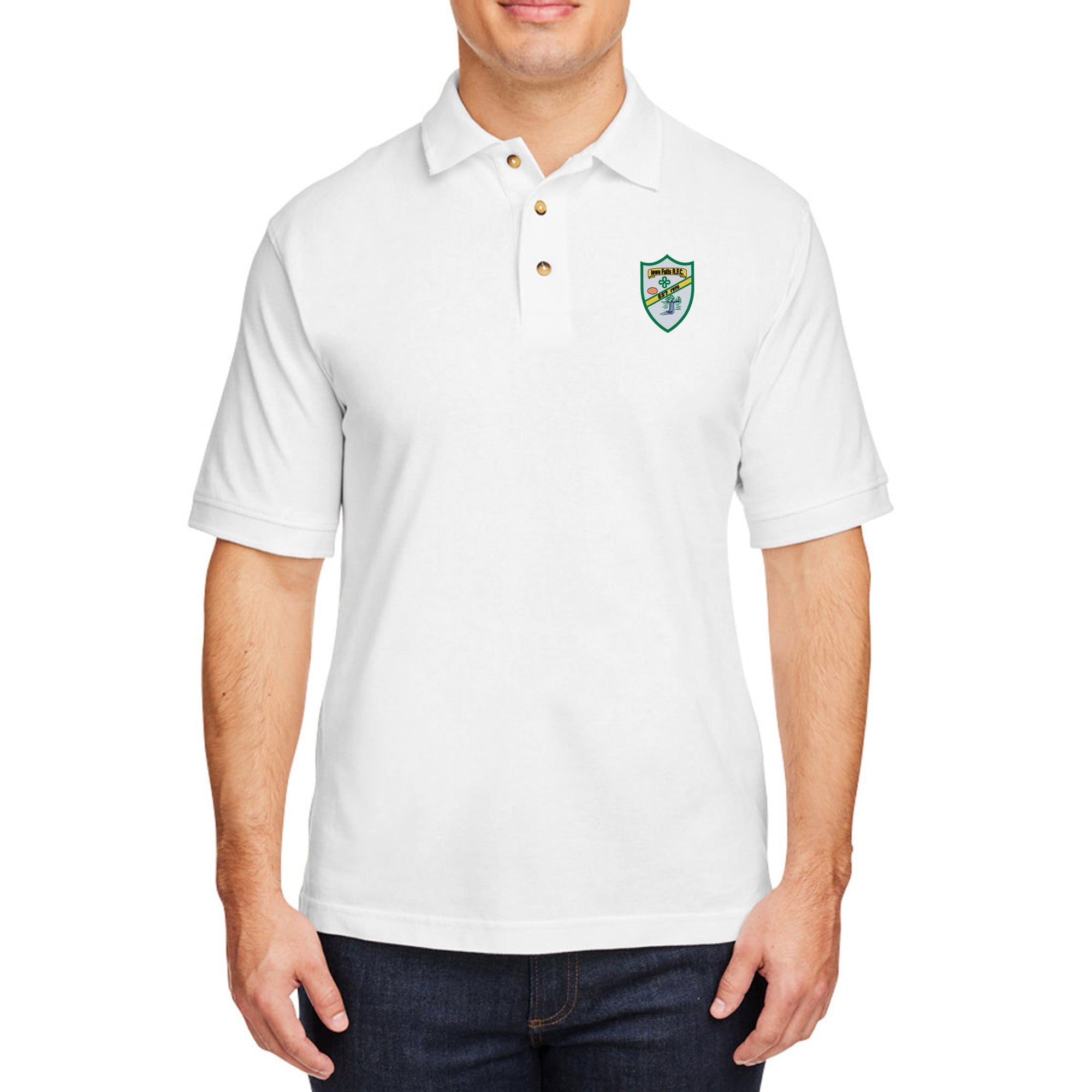 Rugby Imports Iowa Falls RFC Ringspun Cotton Polo