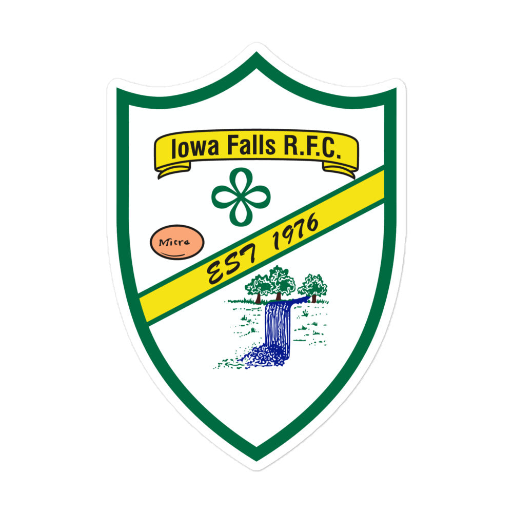 Rugby Imports Iowa Falls RFC Stickers