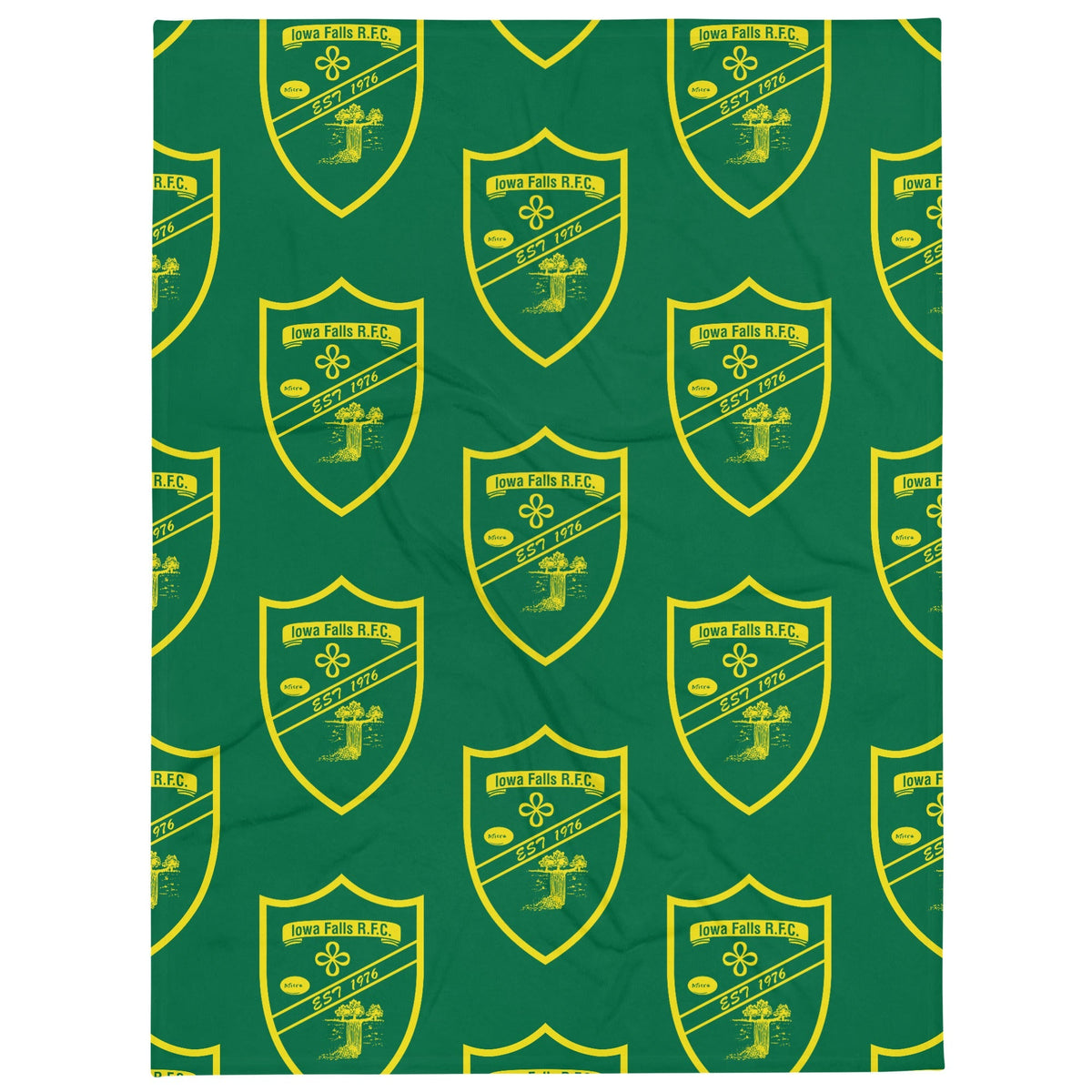 Rugby Imports Iowa Falls RFC Throw Blanket