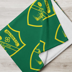 Rugby Imports Iowa Falls RFC Throw Blanket