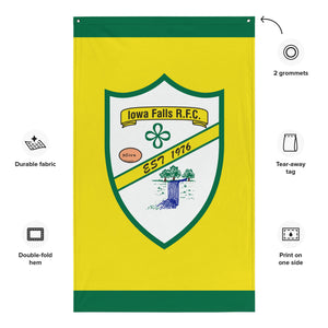 Rugby Imports Iowa Falls RFC Wall Flag