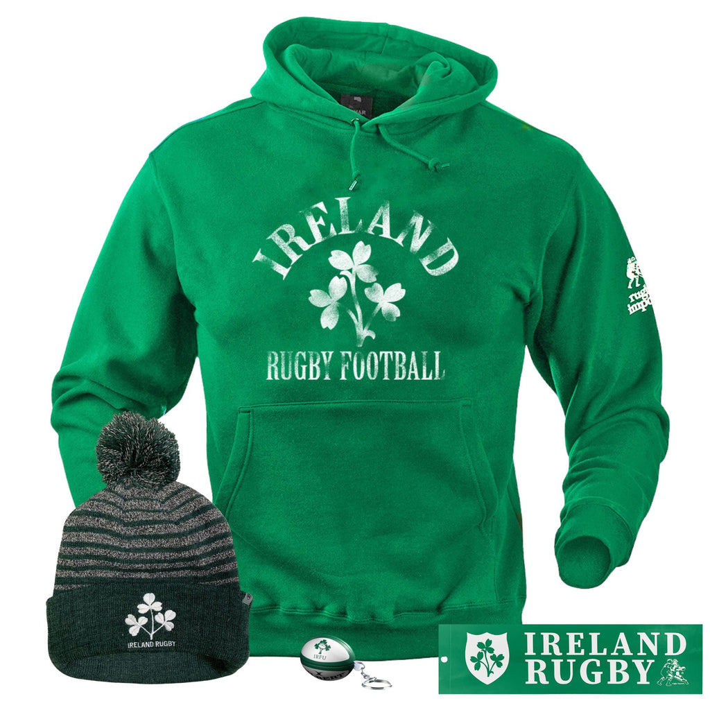 Rugby Irlanda Visual Etiqueta De Equipaje Maleta Bolsa