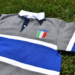 Rugby Imports Italy Oxford Stripe Rugby Jersey