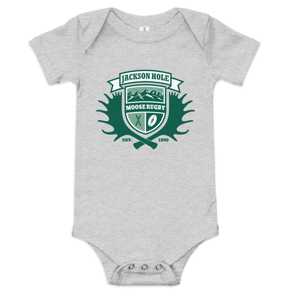 Rugby Imports JH Moose Rugby Baby Onesie