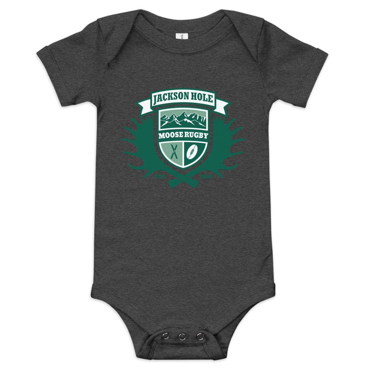 Rugby Imports JH Moose Rugby Baby Onesie