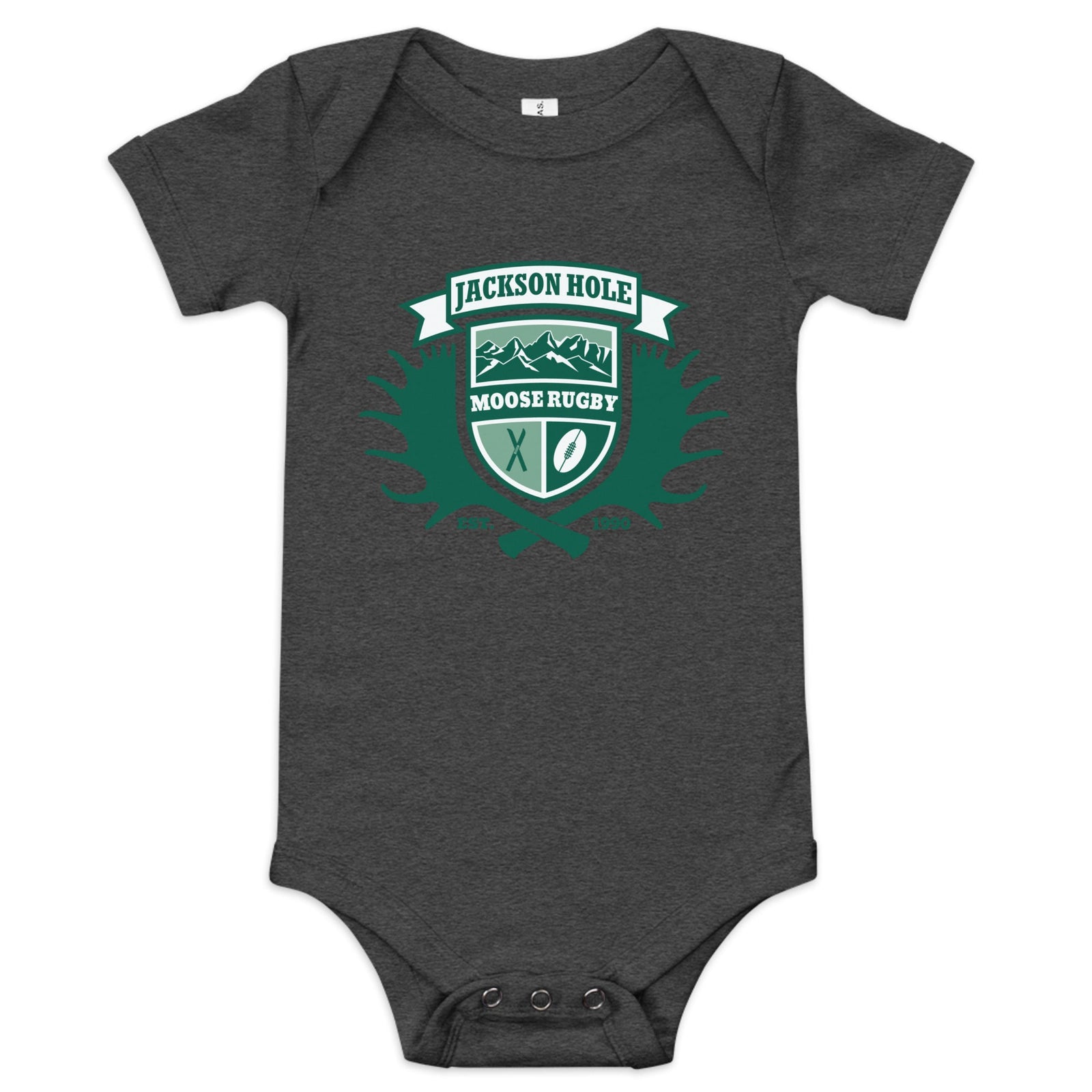 Rugby Imports JH Moose Rugby Baby Onesie