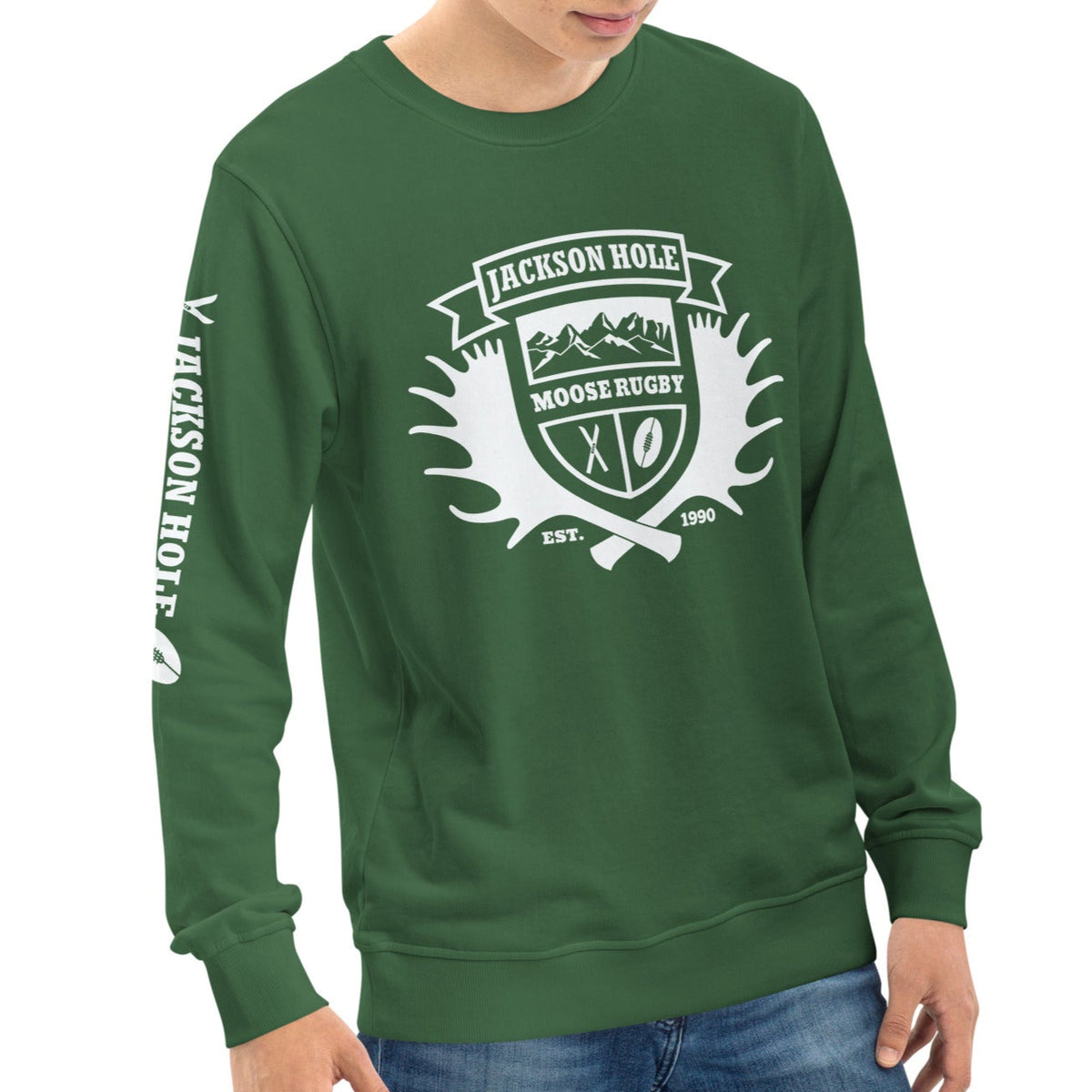 Rugby Imports JH Moose Rugby Retro Crewneck