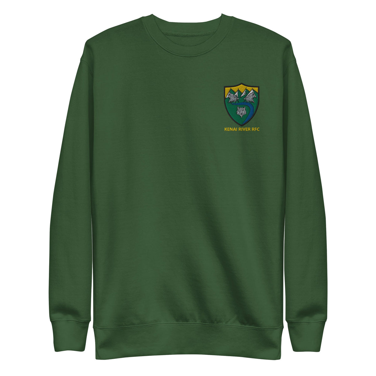 Rugby Imports Kenai River RFC Embroidered Crewneck