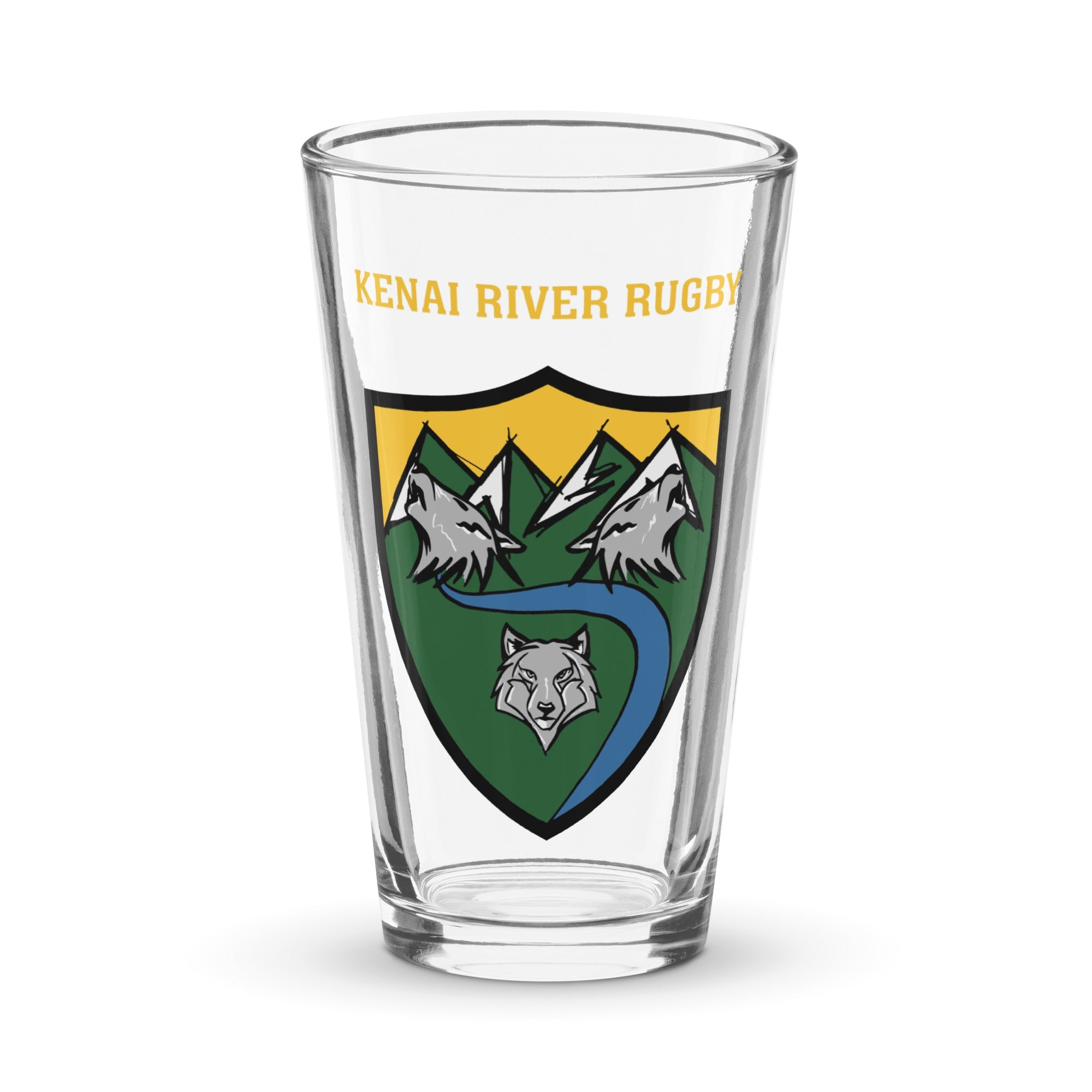 Rugby Imports Kenai River RFC Pint Glass