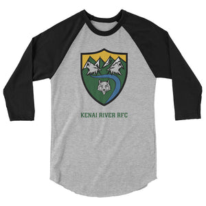 Rugby Imports Kenai River RFC Raglan 3/4 Sleeve Tee