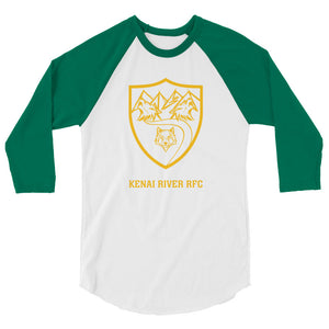 Rugby Imports Kenai River RFC Raglan 3/4 Sleeve Tee