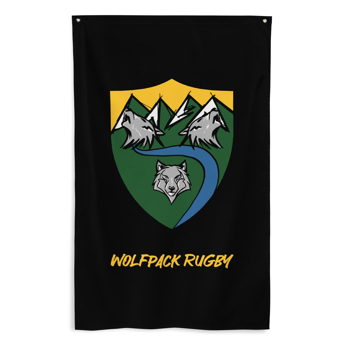 Rugby Imports Kenai River RFC Wall Flag