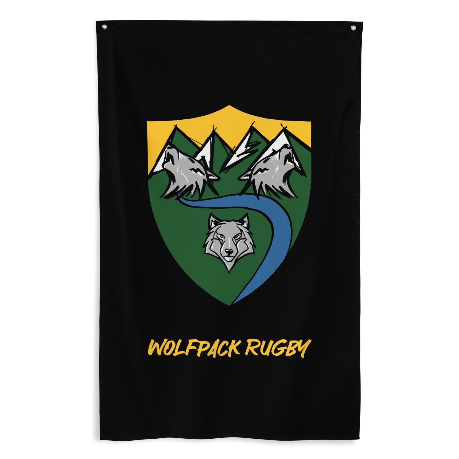 Rugby Imports Kenai River RFC Wall Flag