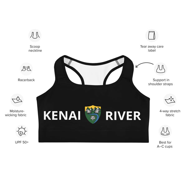Kenai River RFC Sports Bra Rugby Imports