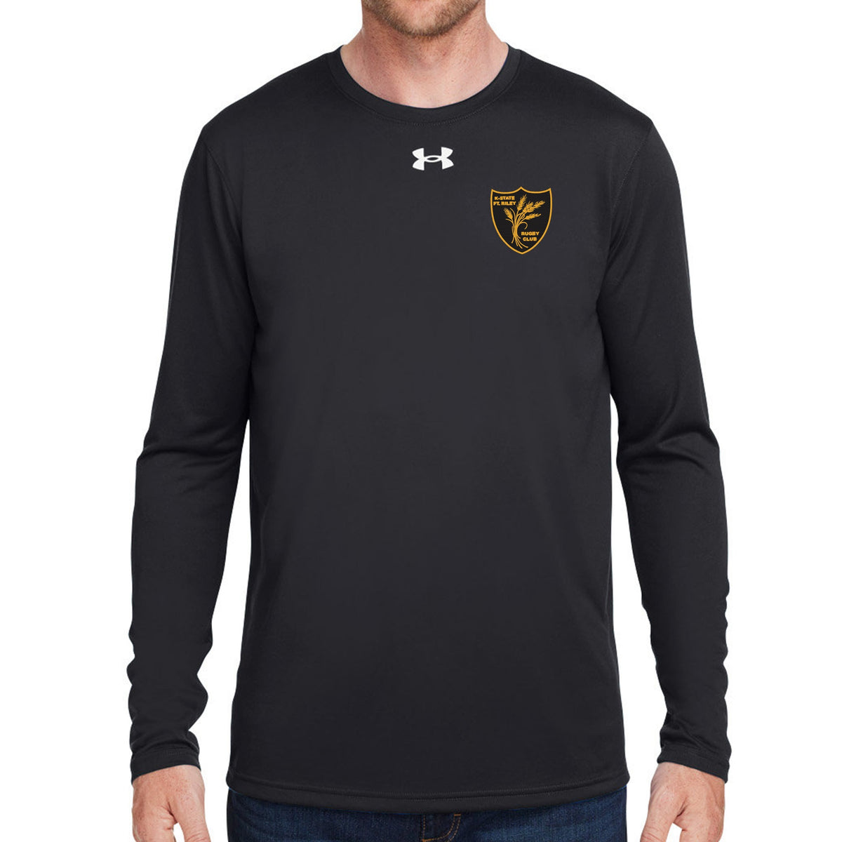 Rugby Imports KSUFR Rugby UA Team Tech LS T-Shirt
