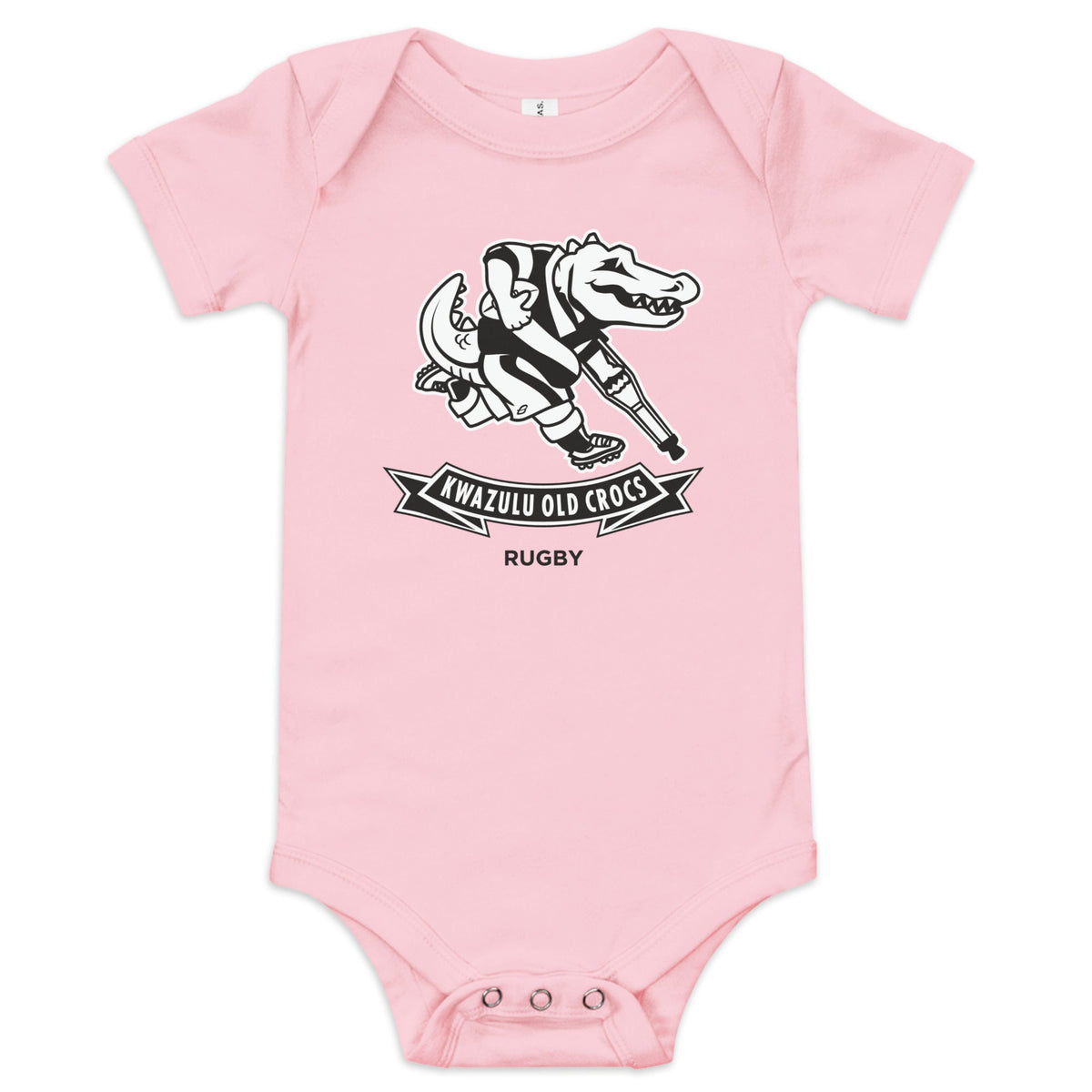 Rugby Imports KwaZulu Old Crocs Baby Onesie