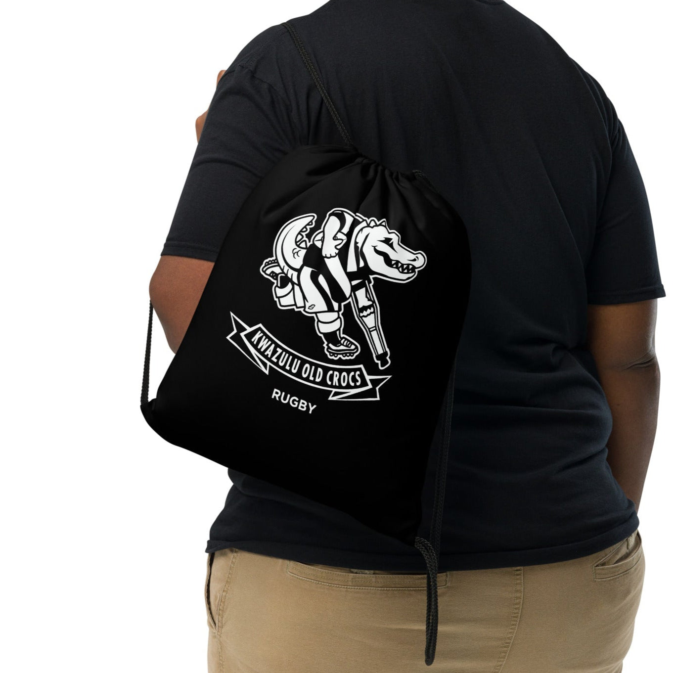 Rugby Imports KwaZulu Old Crocs Drawstring Bag