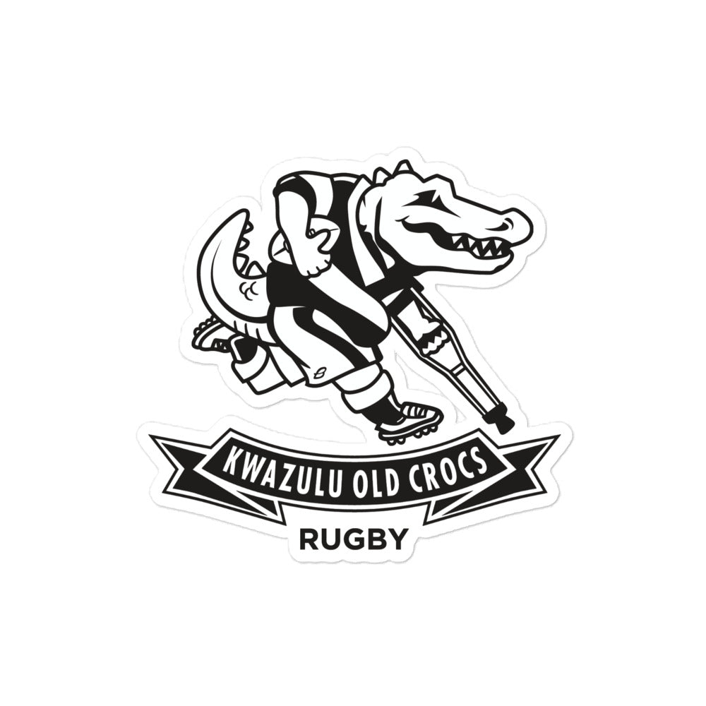 Rugby Imports KwaZulu Old Crocs Stickers