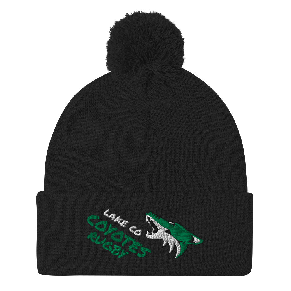 Rugby Imports Lake Co Coyotes Pom Beanie