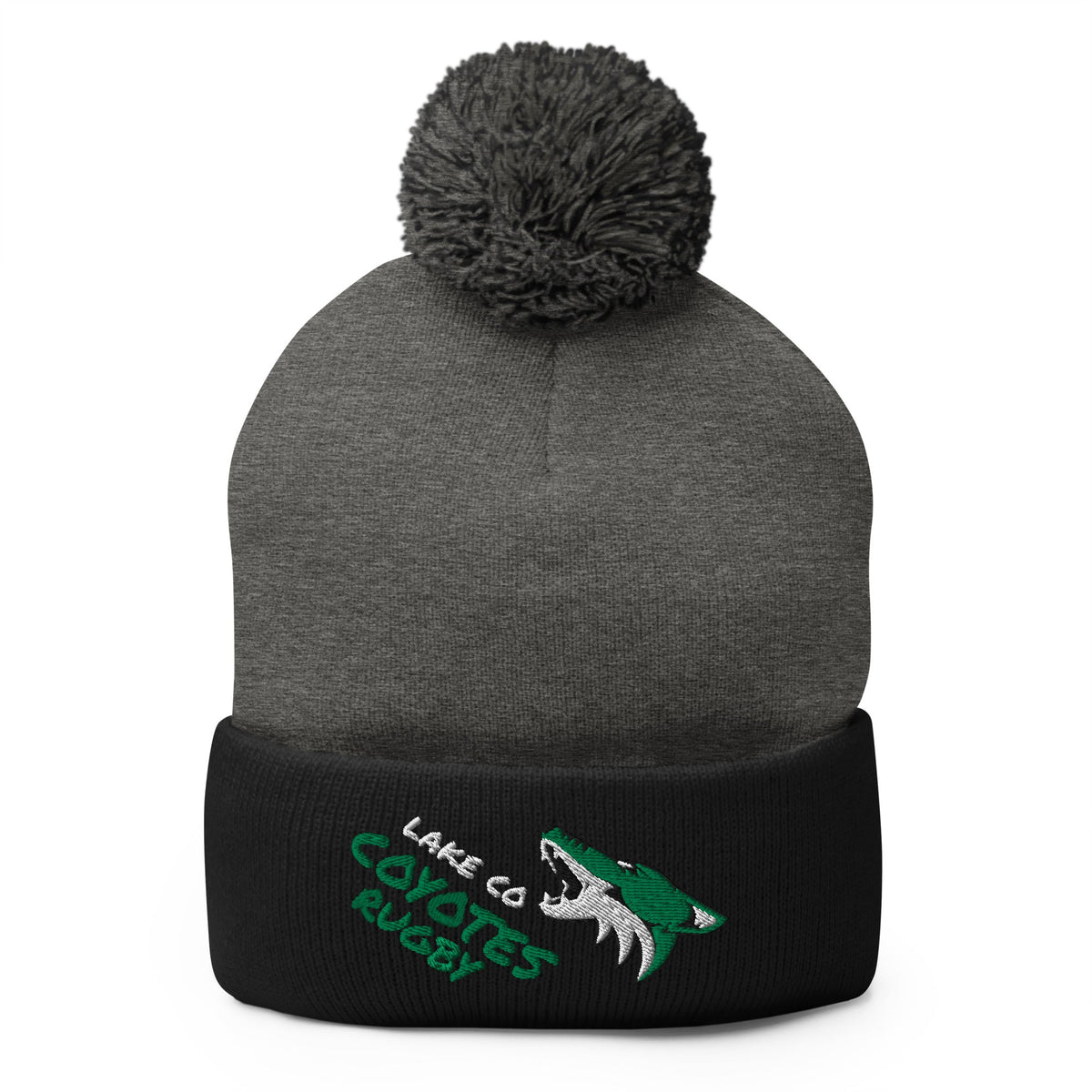 Rugby Imports Lake Co Coyotes Pom Beanie