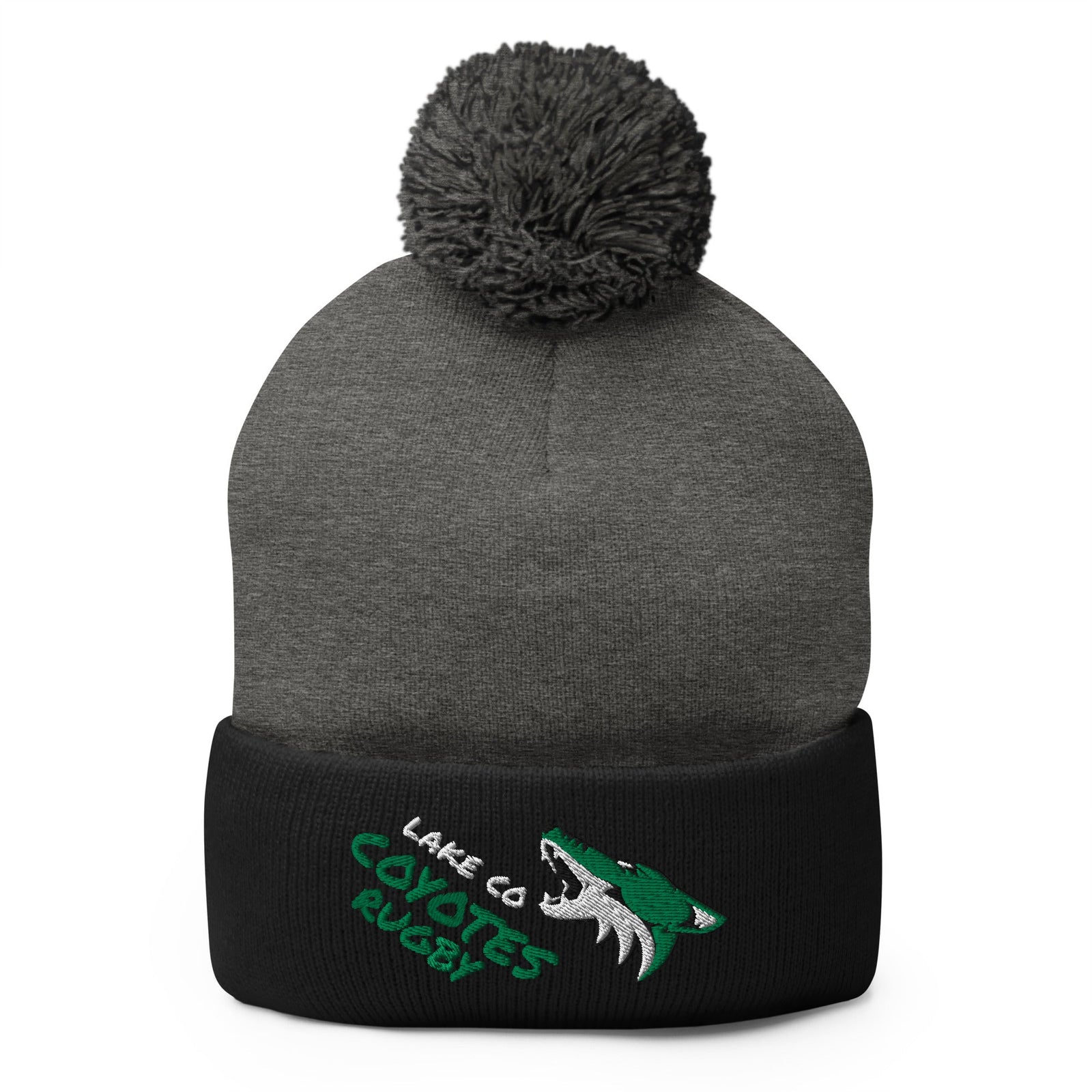 Rugby Imports Lake Co Coyotes Pom Beanie