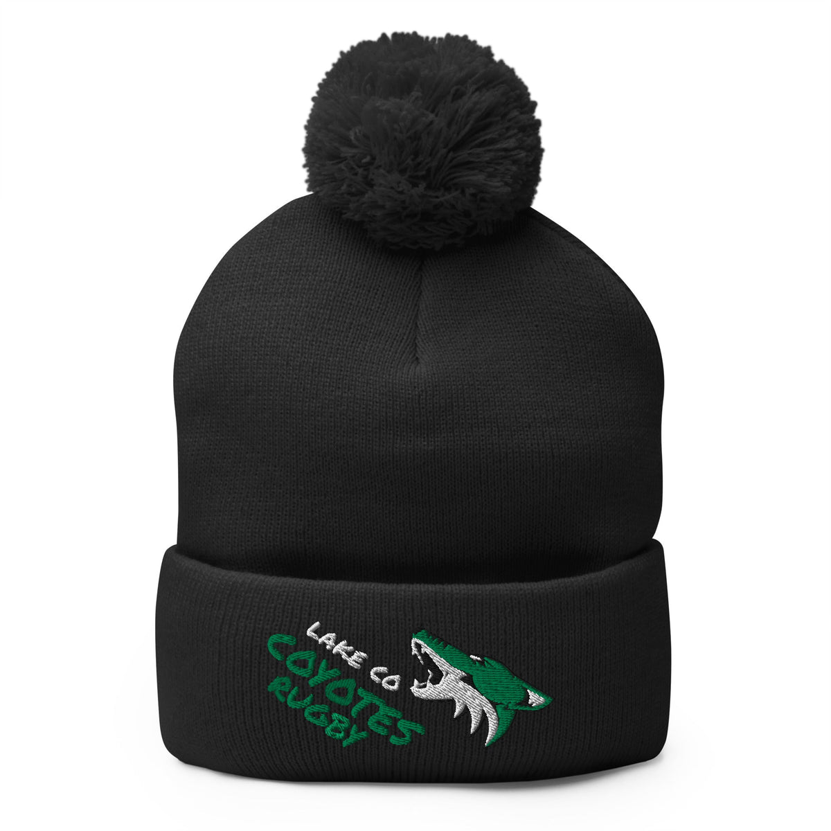 Rugby Imports Lake Co Coyotes Pom Beanie