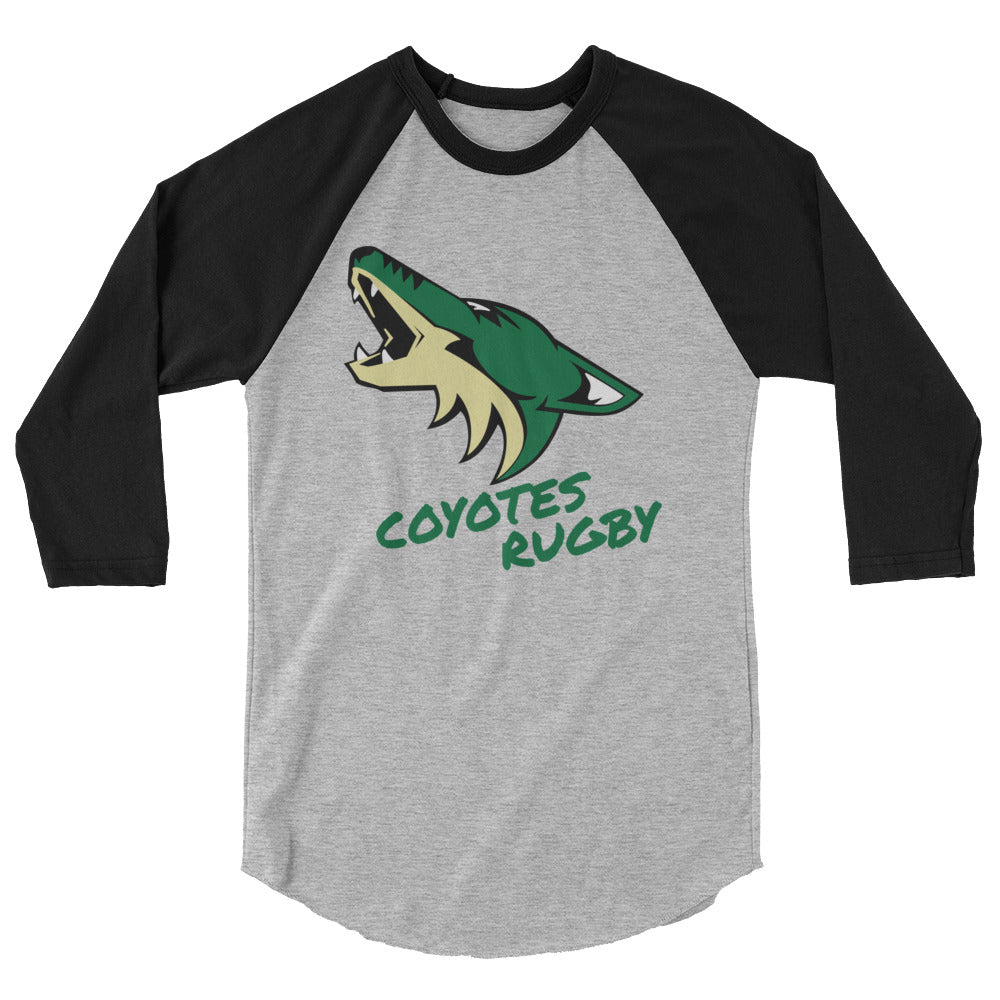 Rugby Imports Lake Co Coyotes Raglan 3/4 Sleeve Tee