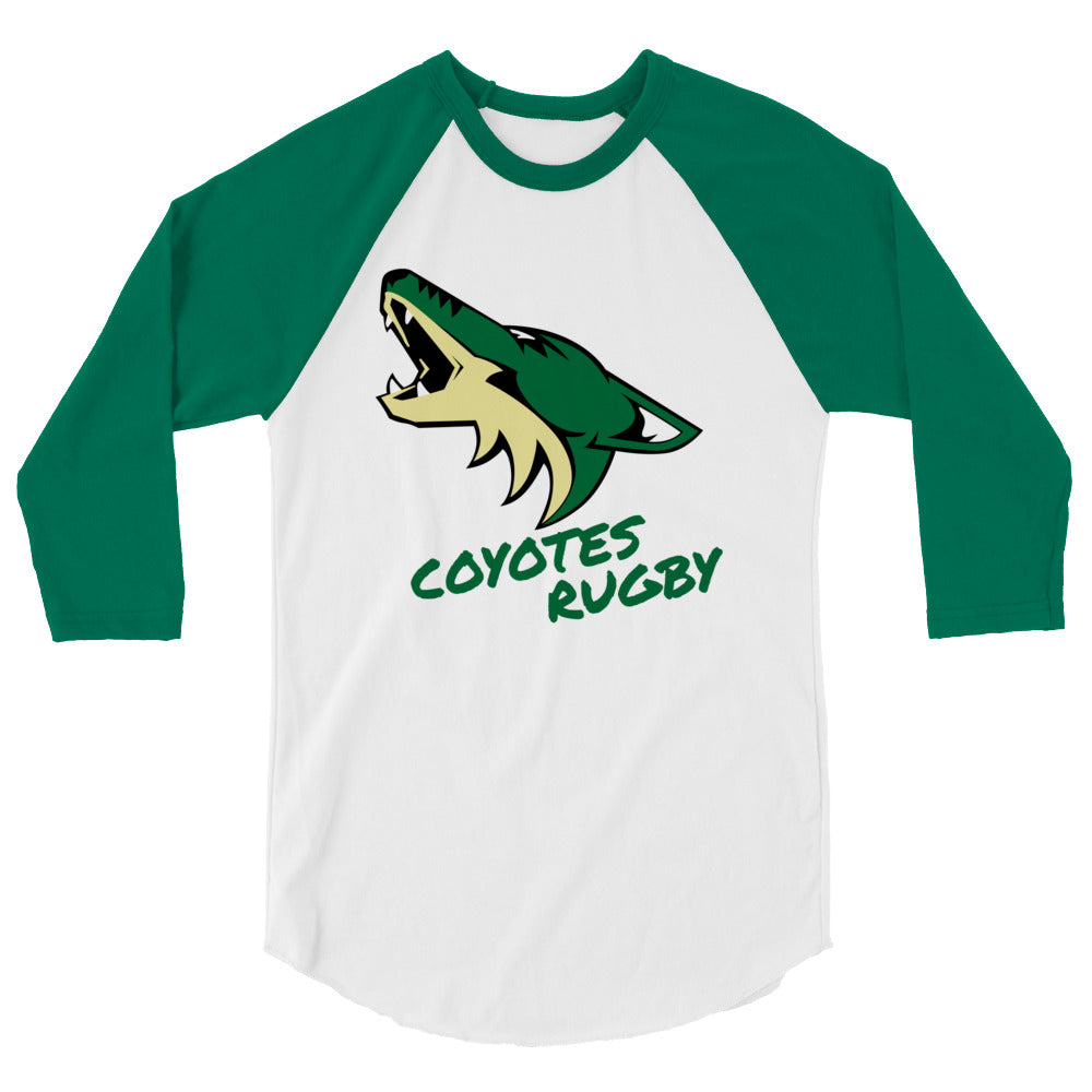 Rugby Imports Lake Co Coyotes Raglan 3/4 Sleeve Tee