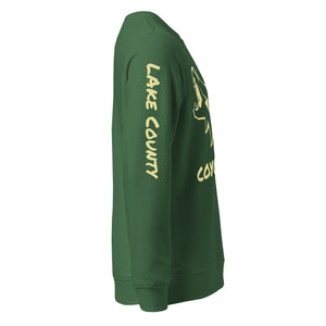 Rugby Imports Lake Co Coyotes Retro Crewneck