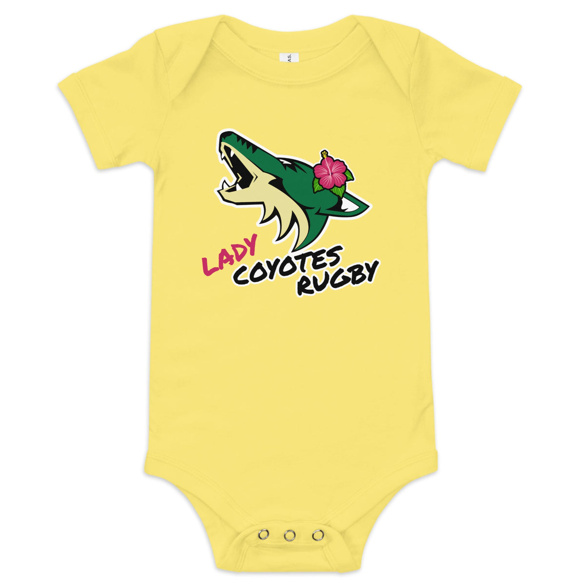 Rugby Imports Lake Co Lady Coyotes Baby Onesie