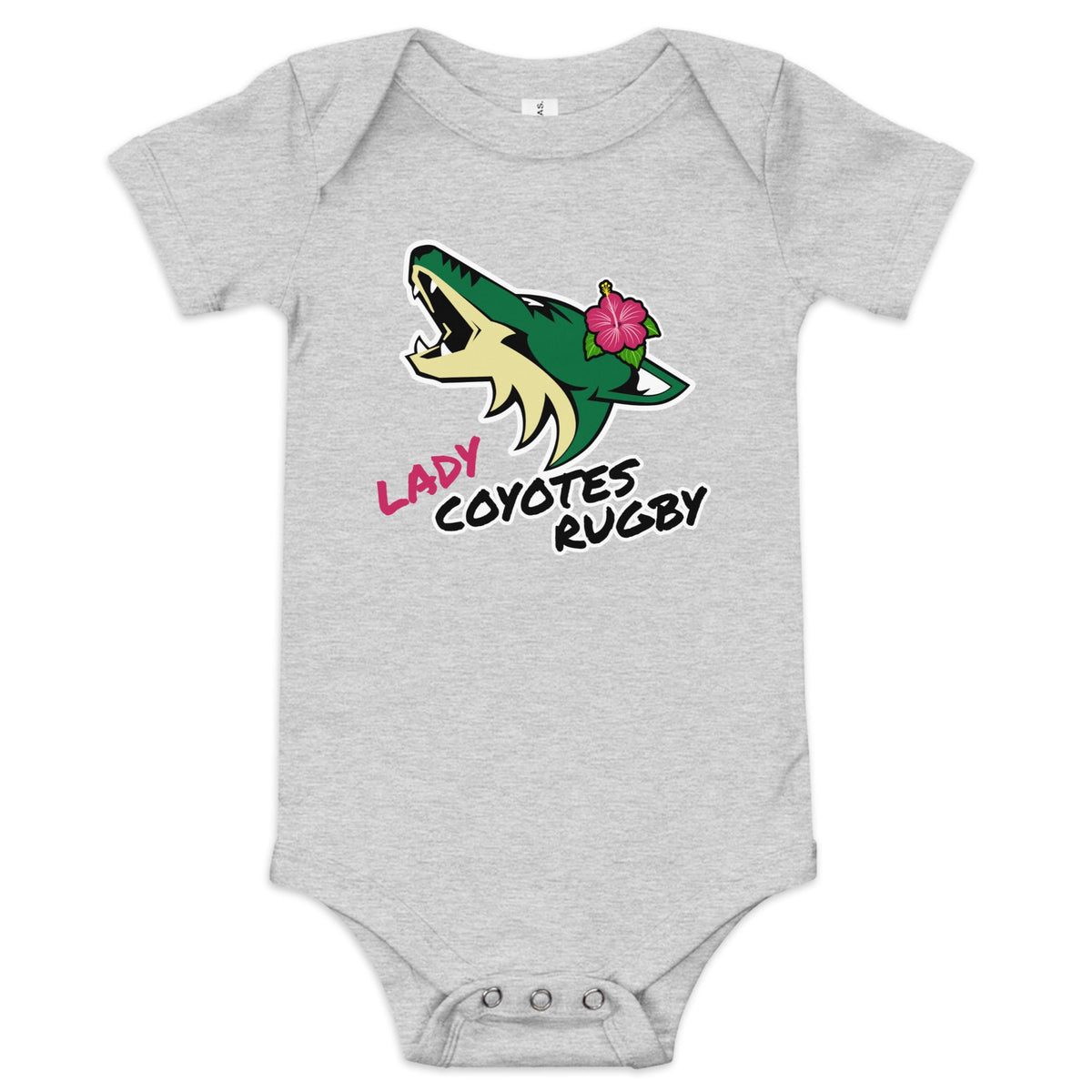 Rugby Imports Lake Co Lady Coyotes Baby Onesie
