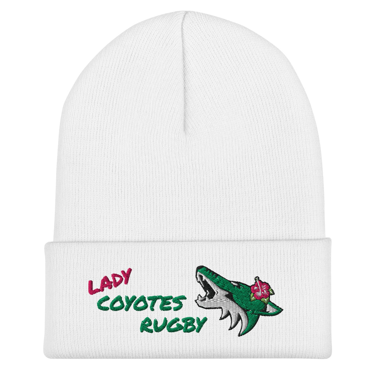 Rugby Imports Lake Co Lady Coyotes Cuffed Beanie