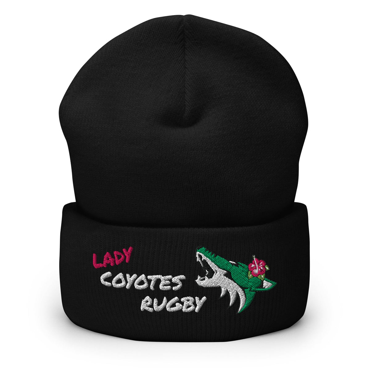 Rugby Imports Lake Co Lady Coyotes Cuffed Beanie