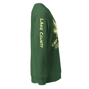 Rugby Imports Lake Co Lady Coyotes Retro Crewneck