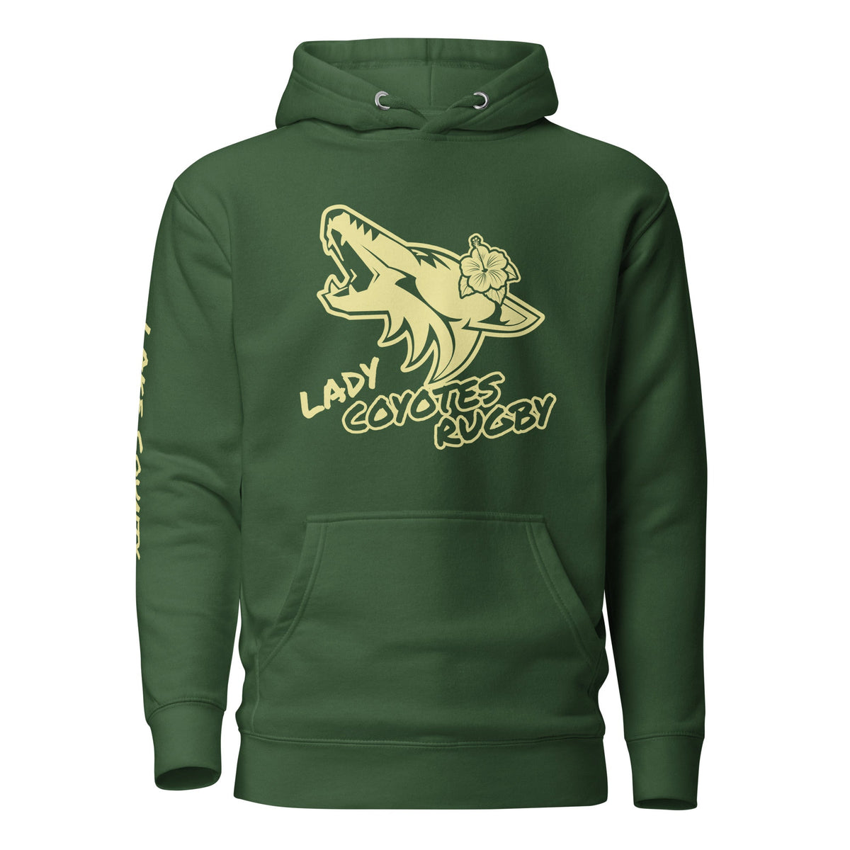 Rugby Imports Lake Co Lady Coyotes Retro Hoodie