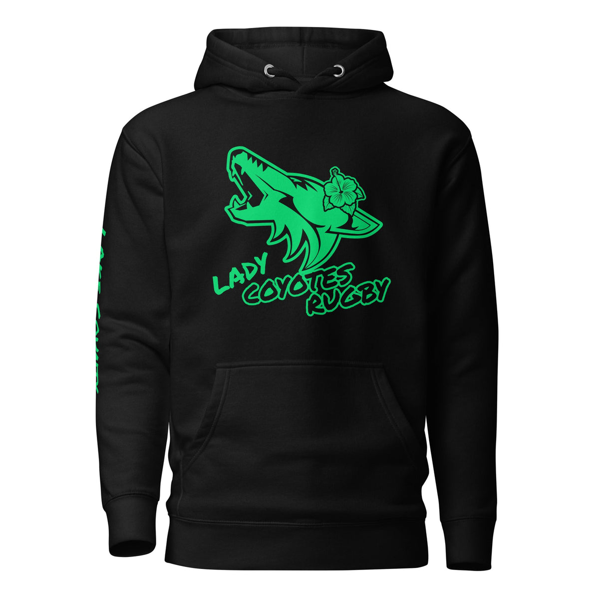 Rugby Imports Lake Co Lady Coyotes Retro Hoodie