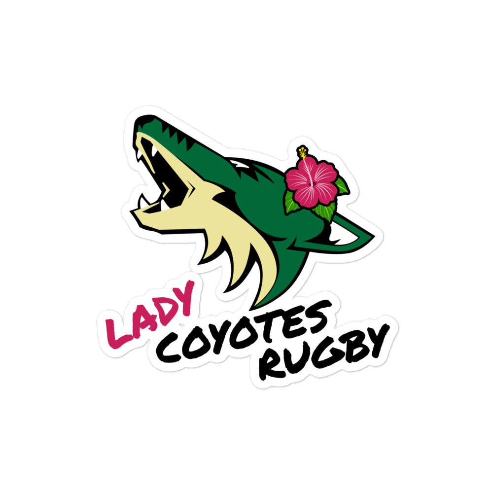 Rugby Imports Lake Co Lady Coyotes Stickers