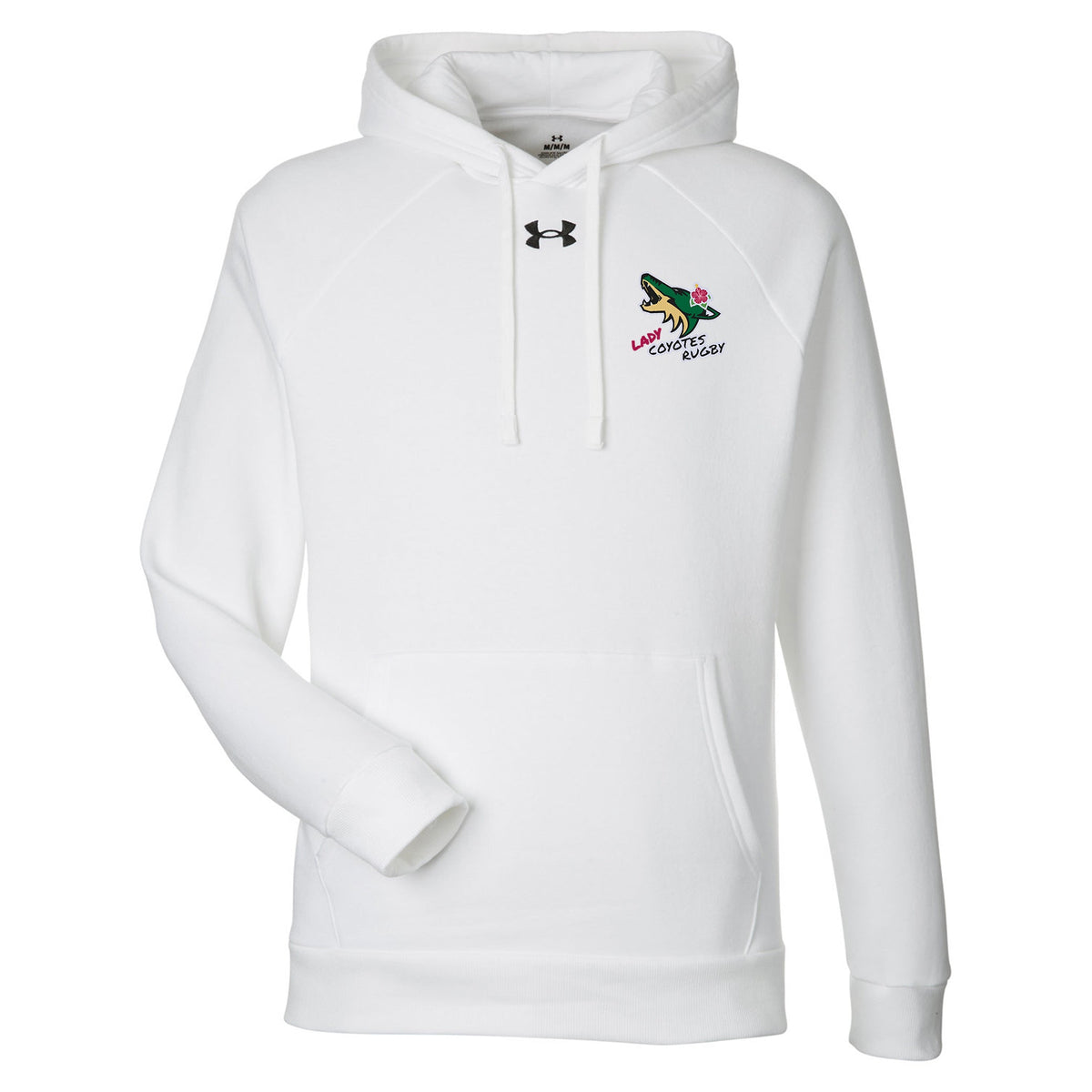 Rugby Imports Lake Co Lady Coyotes UA Rival Fleece Hoodie