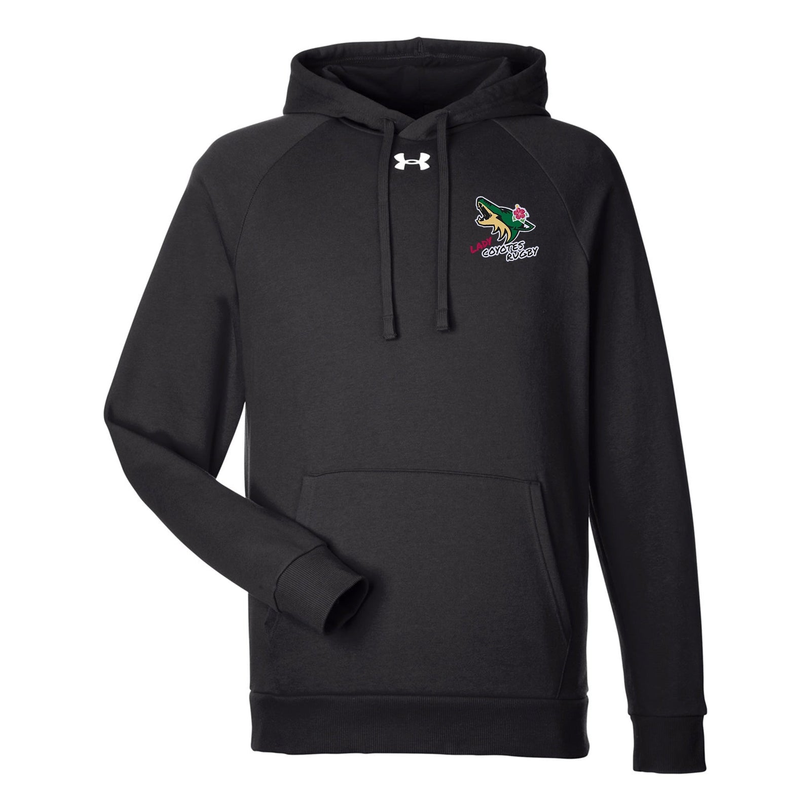 Rugby Imports Lake Co Lady Coyotes UA Rival Fleece Hoodie