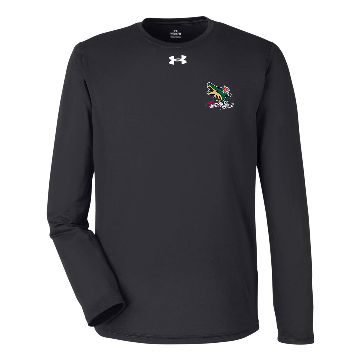 Rugby Imports Lake Co Lady Coyotes UA Team Tech LS T-Shirt