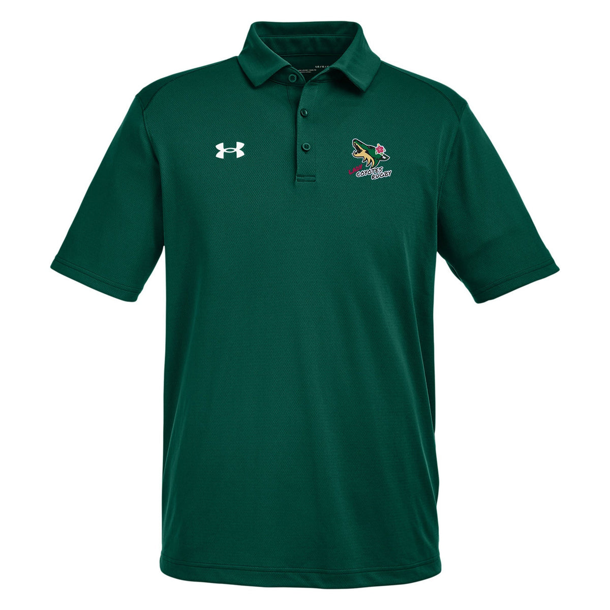 Rugby Imports Lake Co Lady Coyotes UA Team Tech Polo