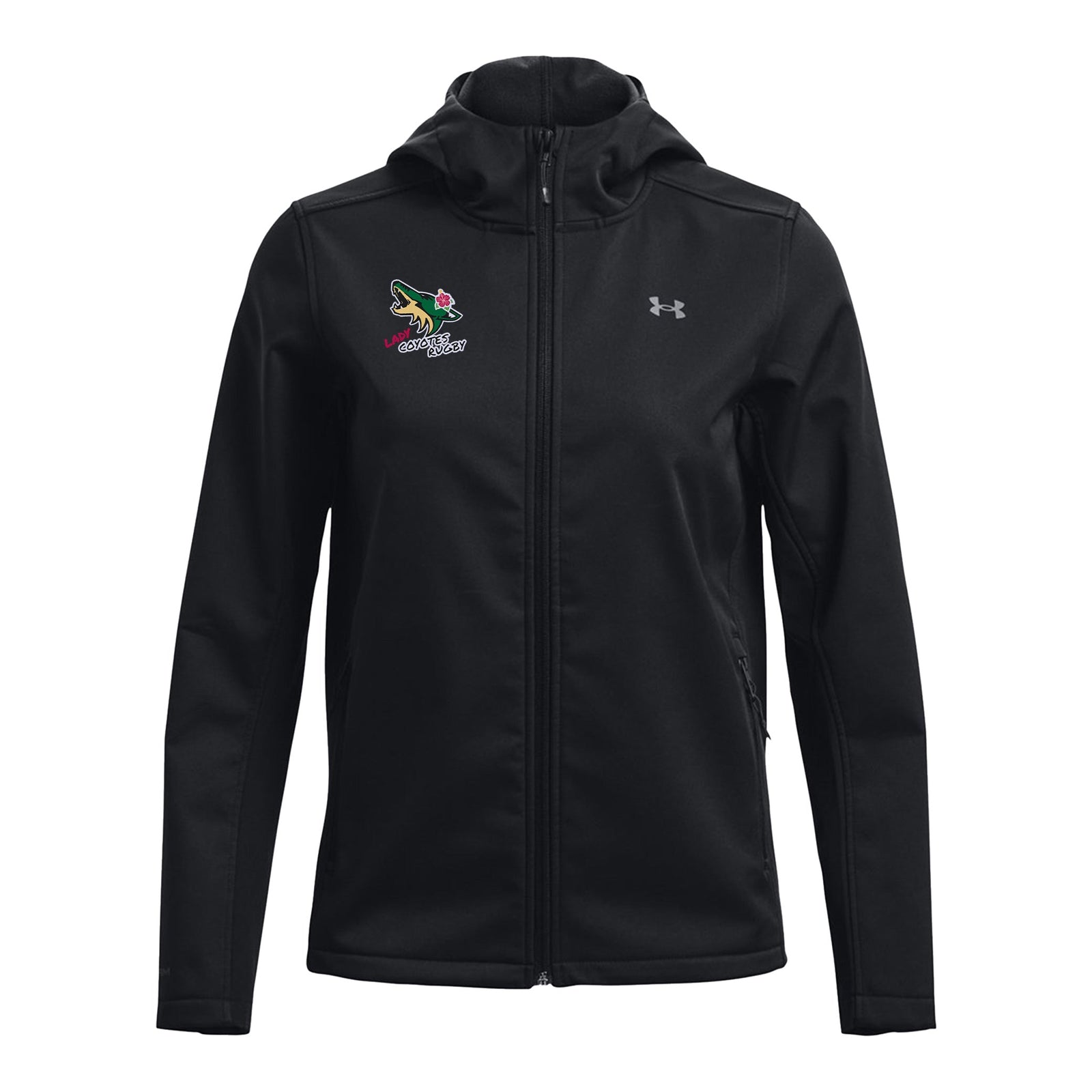 Rugby Imports Lake Co Lady Coyotes UA Women's CGI Hooded Jacket