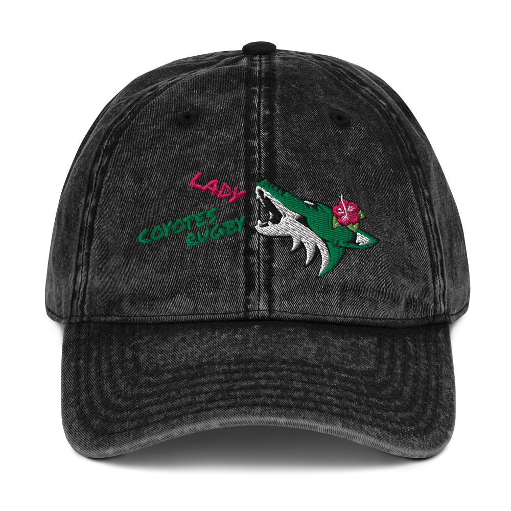 Rugby Imports Lake Co Lady Coyotes Vintage Twill Cap