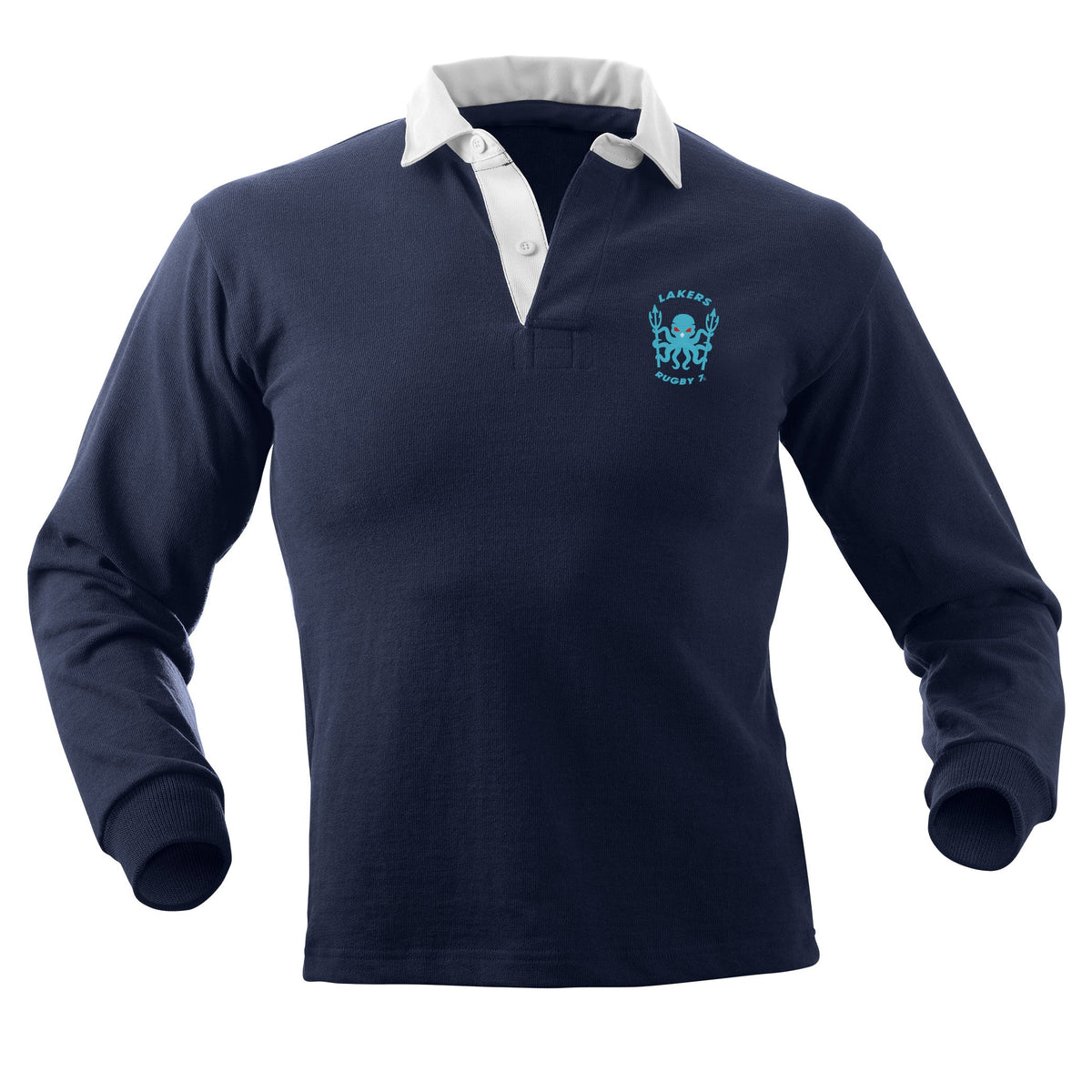Rugby Imports Lakers Rugby 7s Solid Traditional Rugby Jersey