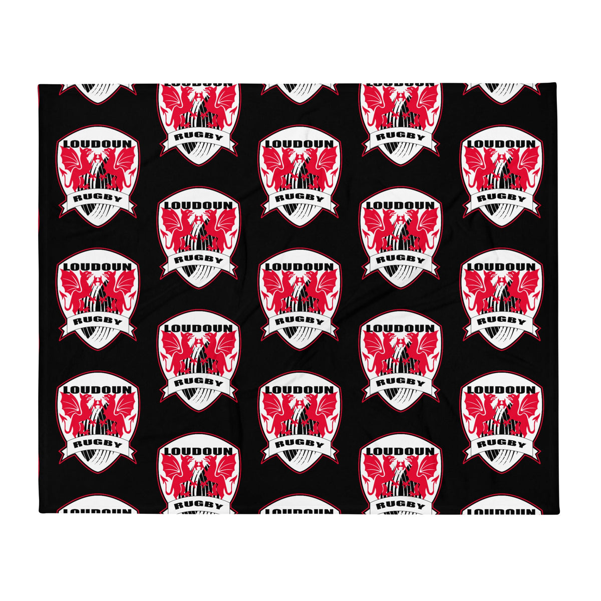 Rugby Imports Loudoun RFC Throw Blanket