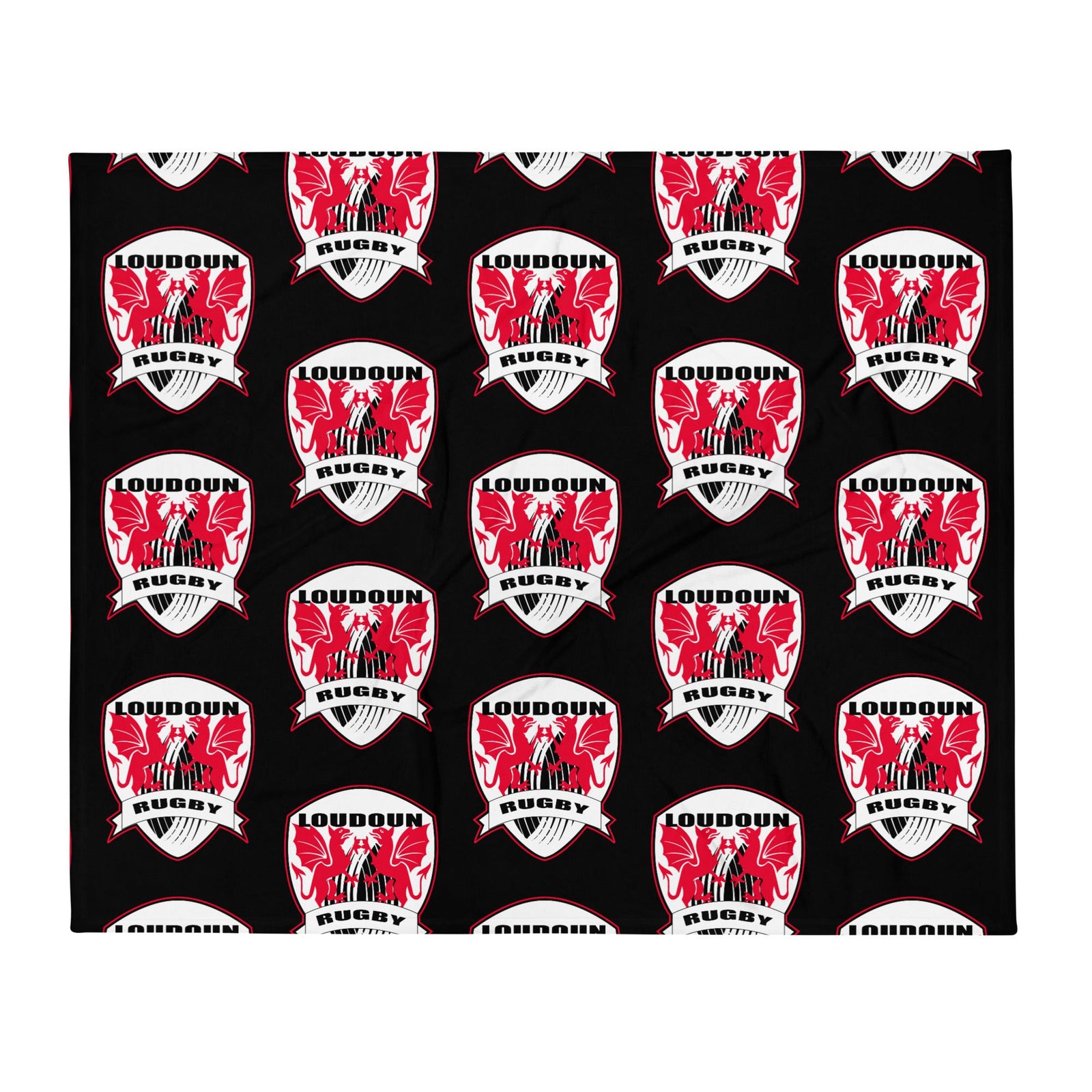 Rugby Imports Loudoun RFC Throw Blanket